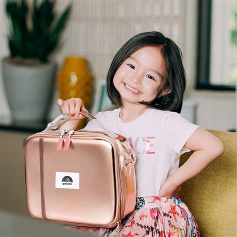 rose gold lunch box